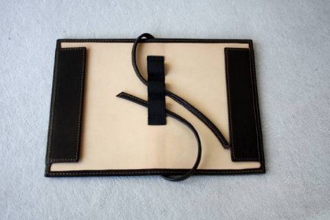 Sonnenleder - Stifterolle -Goethe H - Braun - Bild: Farbe-Schwarz_1